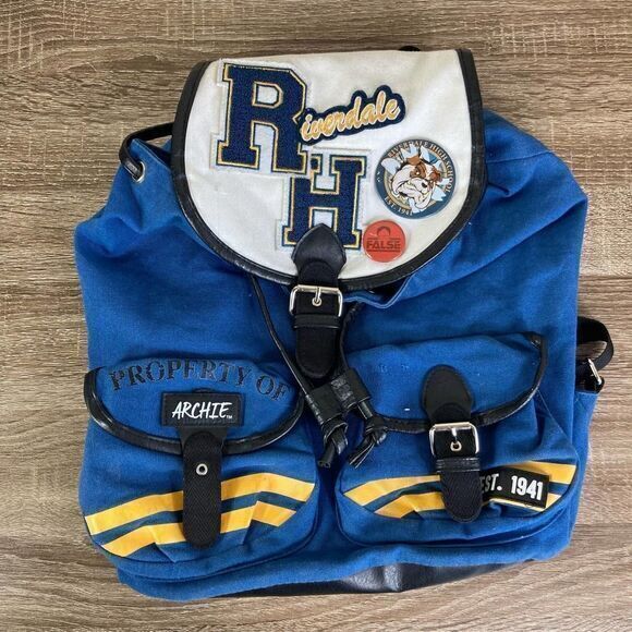 Riverdale Bag Backpack Archie Unisex Blue High School Jughead Rucksack Exclusive - Picture 3 of 12